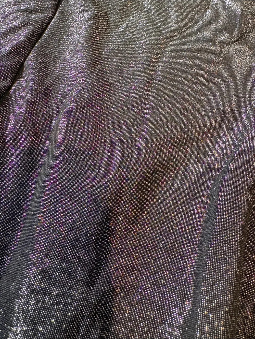 YITTY Black with Silver Shimmer One-Piece Swimsuit